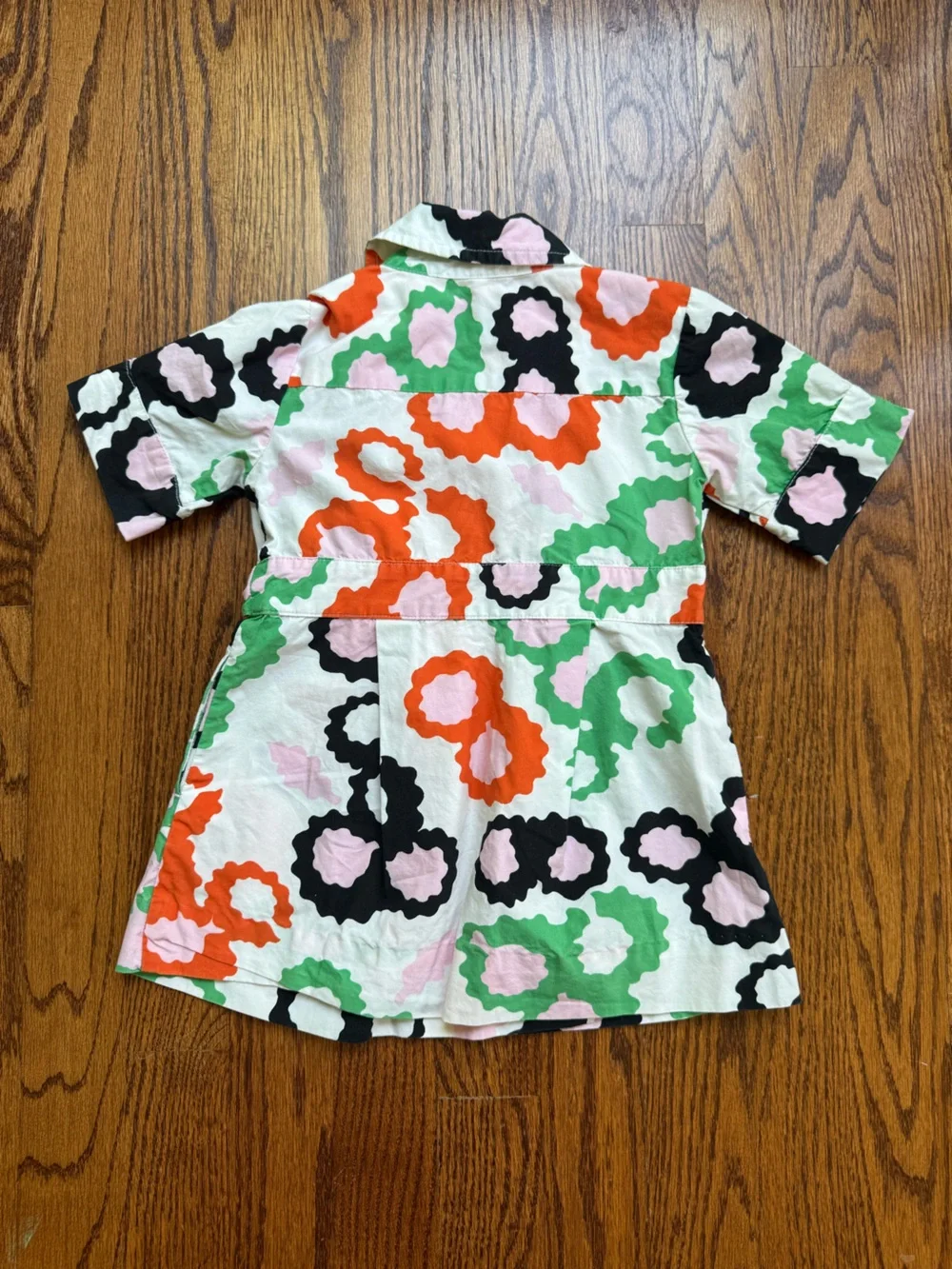 DVF x Gap Bold Colors Shirt Dress 2 Years